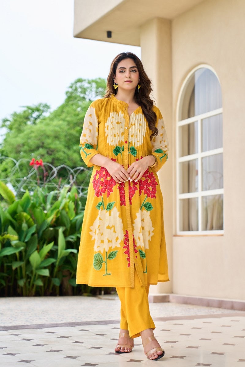 Mul Cotton Pure Fabric Suit