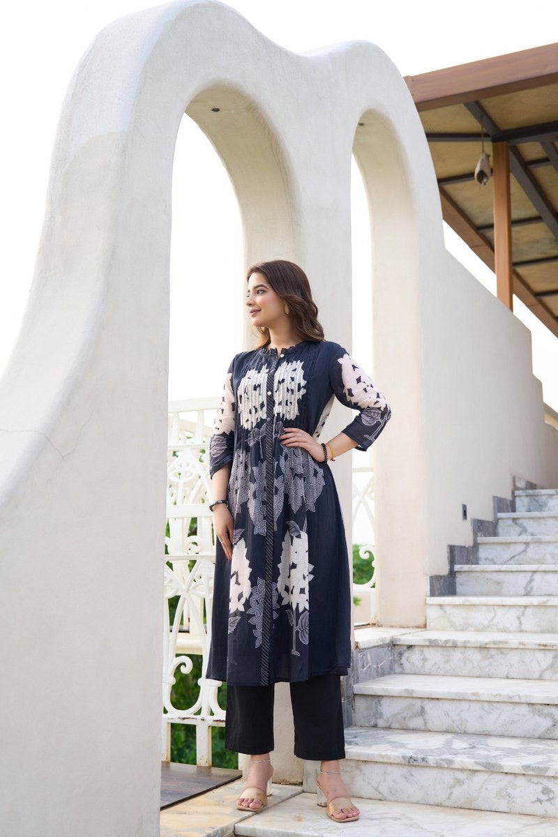 Mul Cotton Pure Fabric Suit