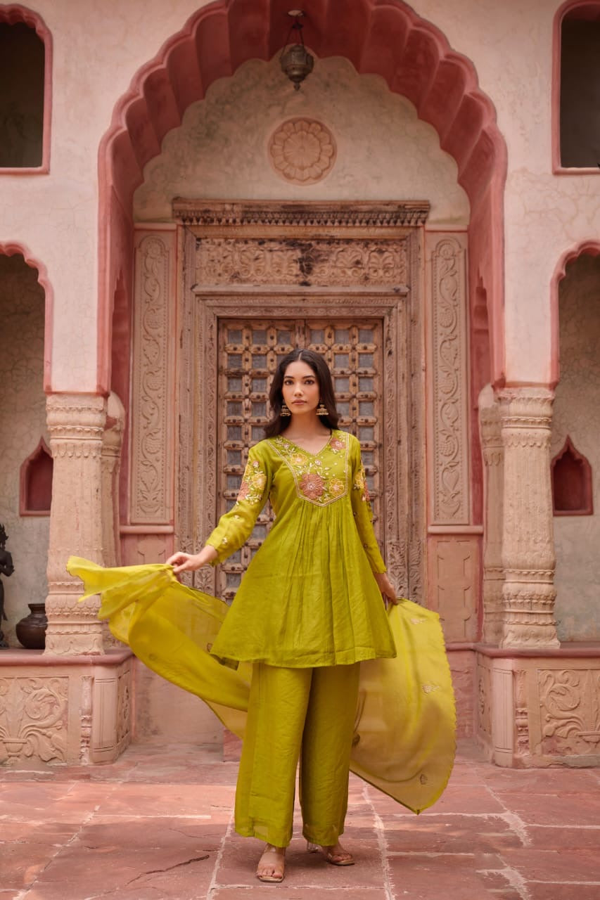 Elegance Stylish coord set with Dupatta