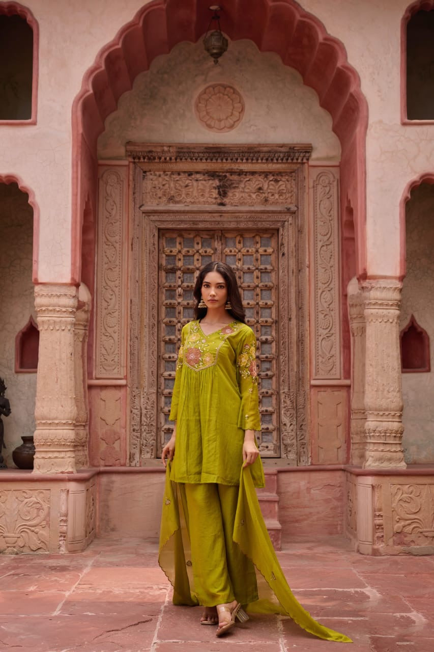 Elegance Stylish coord set with Dupatta