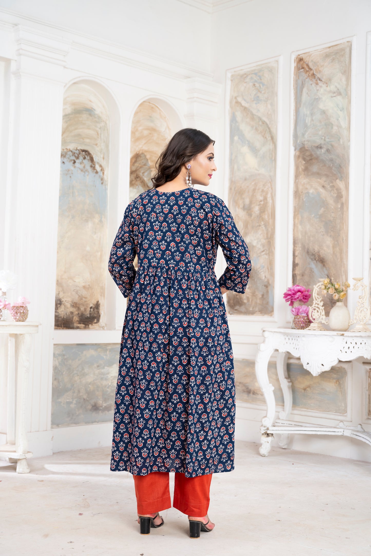 Motherwood Anarkali with Palazzo – Daily Wear