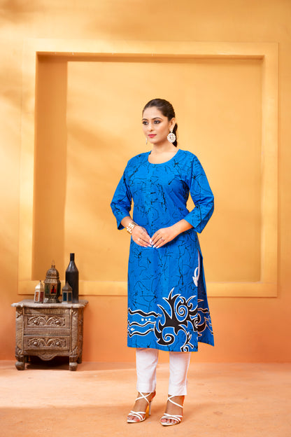 Regular Kurti – Below Knee Length